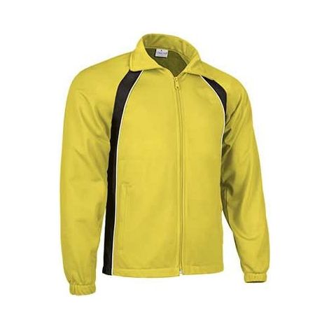Chaqueta deportiva en colores combinados Tournament S Negro/Amarillo/Blanco