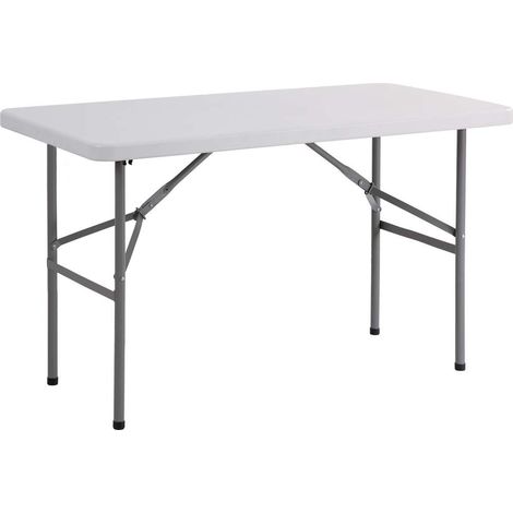 Table rectangulaire avec piétements pliants cm 62 x 122 x h. 74 jardin terrasse fête