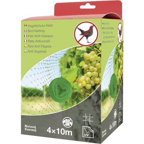 Swissinno Natural-Control netting 4x10m Rete di protezione per uccelli Principio di funzionamento Dissuasore 1 pz. (1/5)