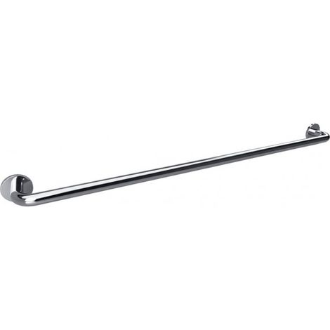 Grande barre de maintien de douche HELP en acier inoxydable-Argenté-118 cm-Argenté--