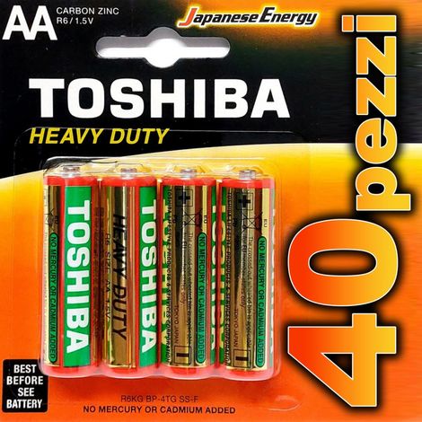 Trade Shop - RISPARMIO TOSHIBA R6 1,5 V -