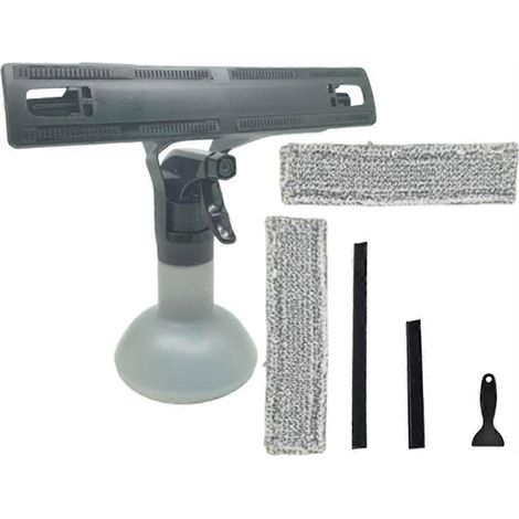 Pour nettoyeur de vitres Kacher WV1 WV2, ensemble de pièces détachées pour aspirateur de vitres : flacon pulvérisateur, serpillière en microfibre, grattoir, etc. Référence : 5.633-176.0 (1/5)