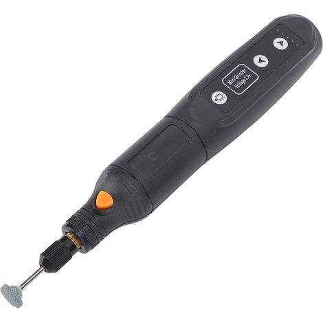Mini outil rotatif sans fil 3,7 V à 5 vitesses, mini meuleuse électrique avec accessoires et prise USB