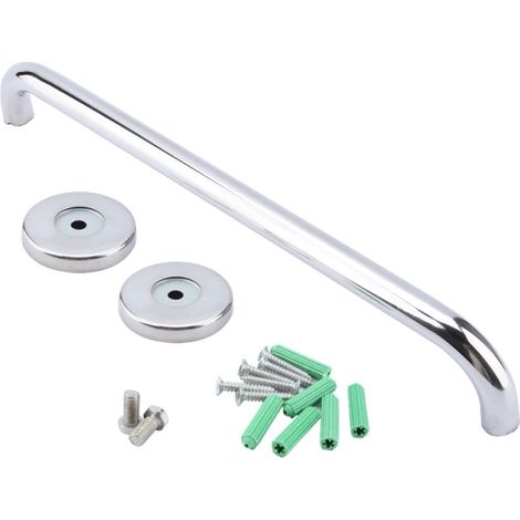 Barre de maintien de sécurité en acier inoxydable pour douche et baignoire - Support de rail