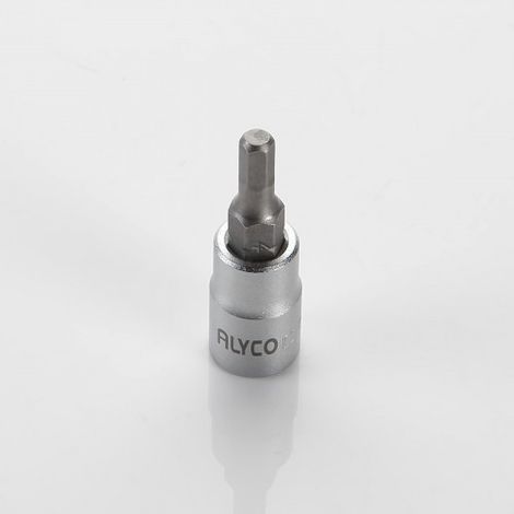 Punta Atornillar ALYCO CONVASO HEX 6X37 mm (1/4)