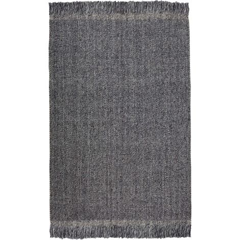 Tapis en laine gris Kulti 170 x 120 cm (1/4)