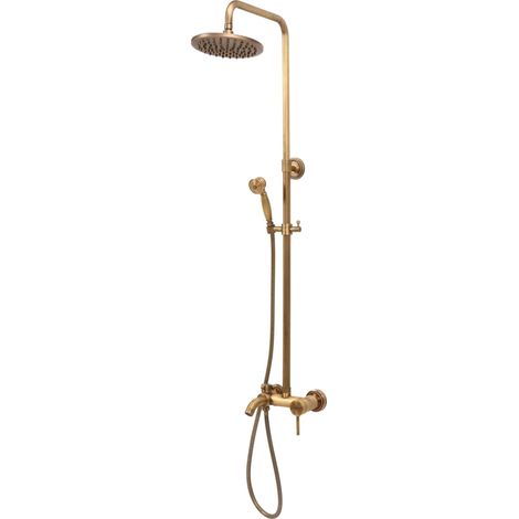 Duschsäule, Duschpaneele RETRO BRONZE Duscharmatur (1/5)