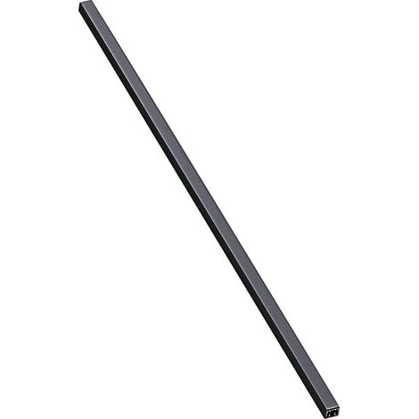 Ninka Verbindungsprofil Cuiso - Verbindungsleiste für Besteckkasten, 471x8,7x10,9, Edelstahl eloxiert schwarz