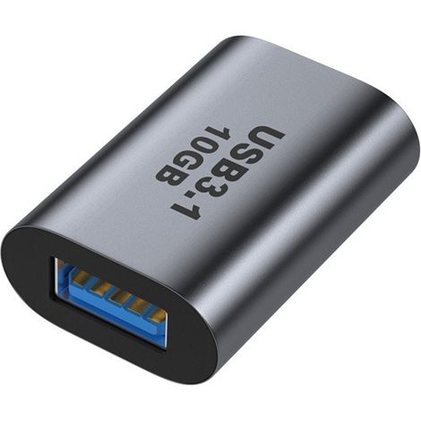 Adaptateur USB Femelle vers Type-C Femelle - Convertisseur Haute Vitesse 10 Gbps (1/3)