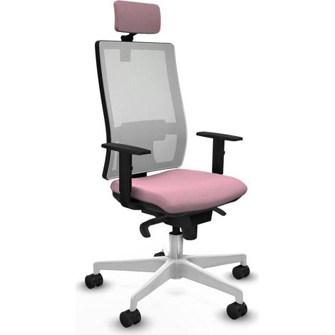 Piqueras et Crespo Horna Chaise de bureau rose ergonomique