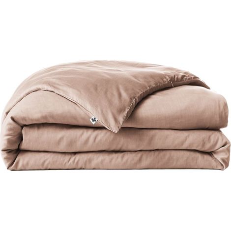 Housse de couette "Lysandre" toutes dimensions "Lyocel" L'effet Papillon - Lysandre Blush - Housse de couette 240 x 220 cm