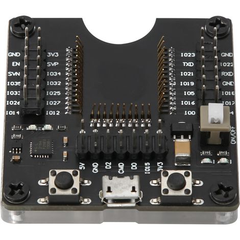 Support de Programmation pour Carte de Développement ESP32-WROOM32, Test et Configuration de Composants Électroniques (1/5)
