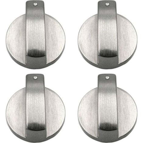 4 pièces bouton cuisinière boutons de cuisinière à gaz boutons de cuisinière à gaz en métal bouton de cuisinière à gaz contrôle boutons de cuisinière en métal pour cuisine 6mm