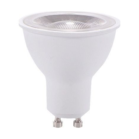 Pack of 10 GU10 5W LED bulbs for spotlights, color temperature: white light (1/5)