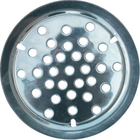 Grille de fond - Inox - Ø 18 cm