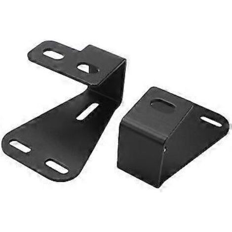 Support de cric à charnière pour capot, compatible avec Wrangler CJ 1944-1986 / YJ 1987-1995 / TJ 1997-2006 (paire, noir)-NANOTEH (1/5)