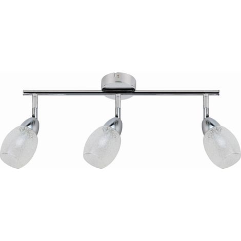Plafoniera LED Candellux Rico 3 luci 18W 3000K cromata