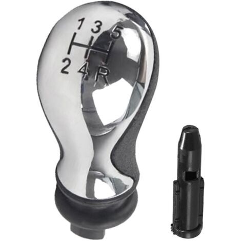 LaBlanc - Pomo de cambio de marchas Citroen C5 01-08 Xsara Picasso 99-08, también compatible con Citroen C2 modelo 206 207 307 408, repuesto manual de 5 velocidades