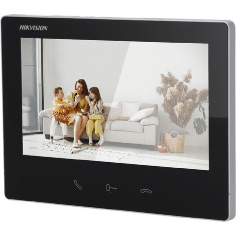 Monitor de vídeo Portero - Pantalla TFT de 7" - LED de Estado de Audio bidireccional - 2 HD, Wi-Fi - Ranura para Tarjeta microSD de hasta 128 GB - Montaje en Superficie