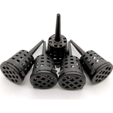 Lntyq Paniers à engrais pour bonsaï avec couvercle, 5 paniers en plastique pour engrais de fleurs, boîte à engrais portable pour plantes en pot, orchidées et bonsaï (1/5)