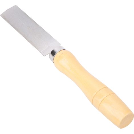 Lime diamantée rhombique, manche en bois, outil de meulage pour métal et verre, outil de jardinage (3 pouces) (1/5)