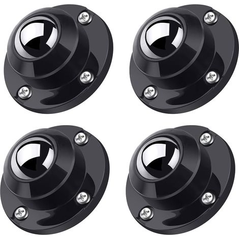 pivotantes auto adhésives à profil bas lot de 4 2 5 cm 1 (1/5)