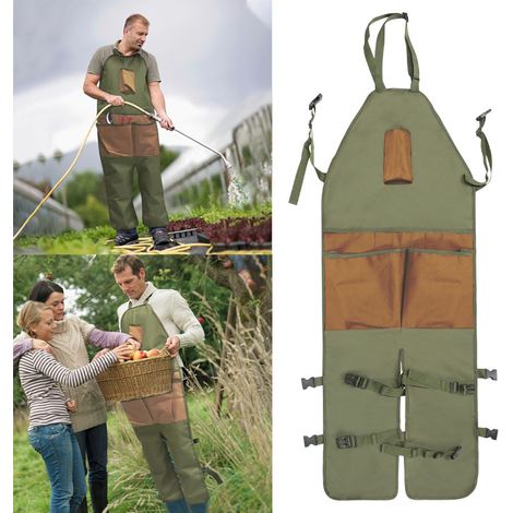 tablier long à outils de jardin pour jardinier