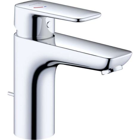 Kludi Pure&Style - Mitigeur de lavabo, avec vidage, EcoPlus, chrome 402930575WR4 (1/2)