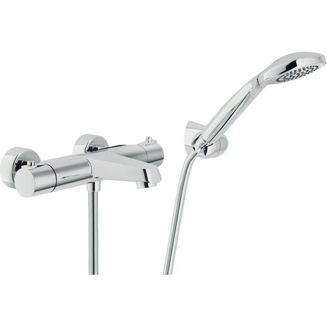 Nobili Sky series mitigeur externe de baignoire avec douchette SY97010CR  Chromé - Laiton