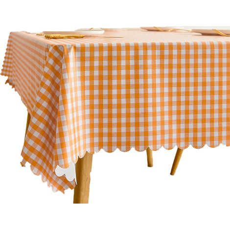 Chemise De Table Ronde - Bord Élastique - Polyester - Pour Table Extérieure Et Intérieure - Diamètre 150 Cm - 1 Pièce (1/5)