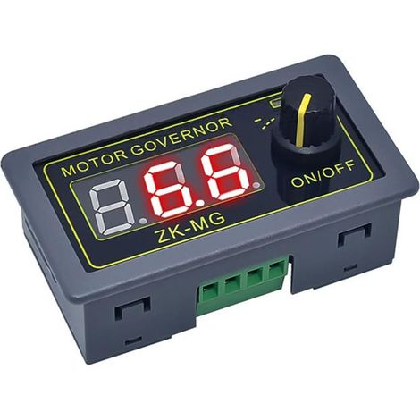 Contrôleur PWM DC 5-30V 150W, Variateur Vitesse Moteur Réglable 15A avec Encodeur Numérique (1/5)