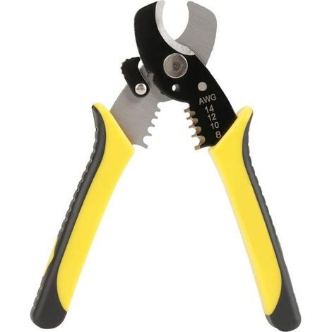 Pince à Dénuder, 2 en 1 Pince à Dénuder Coupe-câble Outil Electrique pour Electricien RT-6065 Couper et Dénuder 2 en 1 Fonctions (1/5)