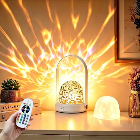 Projecteur LED Ciel étoilé Veilleuse 16 Couleurs Lampe Wave (1/5)