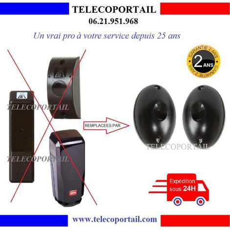 Photocellule infrarouge - BFT FL130 - Portée 10 m - Alimentation 12–26 V AC/DC - Jeu émetteur + récepteur (1/3)