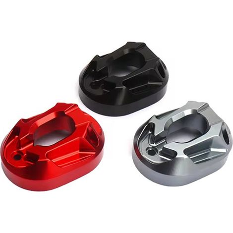 Color: Red Material: Aluminum alloy Motorcycle accessories: Exhaust cover, rear fender--DTEKGAZ