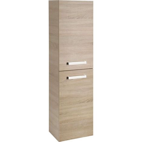 Aqualine Vega - Mobiletto alto, 40x150x31 cm, rovere platino VG960 (1/4)