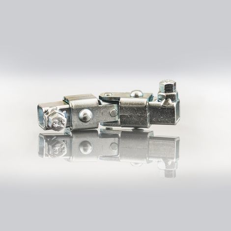 Cardan 0 - 90° en 8 x 8 mm pour clapet d'air
