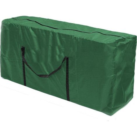Sacs de rangement pour coussins en tissu Oxford 210D imperméable avec fermeture éclair et poignées pour extérieur, housse de transport , sac de rangement pour sapin de Noël (1/4)