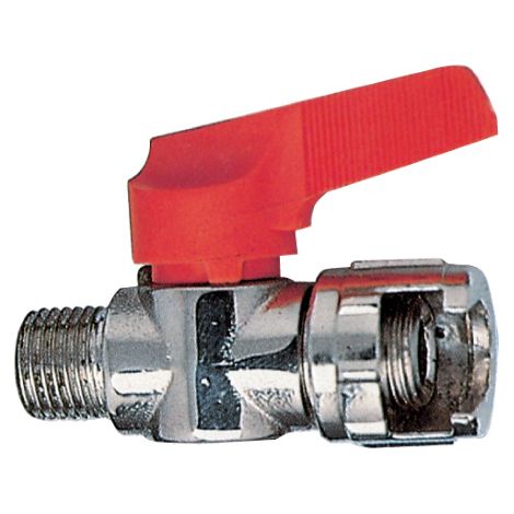 Robinet A  double joint A  air comprimA  Ani Air10 Raccord 1/8 &quotM