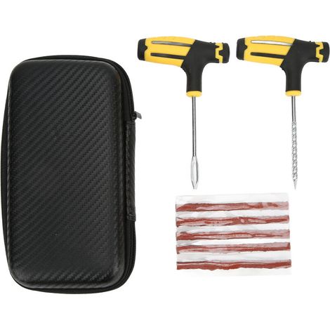Fast, portable, and convenient tire repair tool kit with professional accessories for cars, bicycles, and motorcycles. Car, bicycle, and motorcycle accessories (1/5)