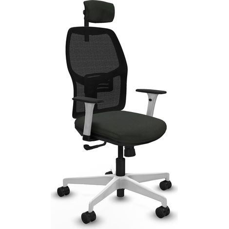 Sedia da ufficio piqueras y crespo Alfera bianco schiuma 120 kg (1/2)