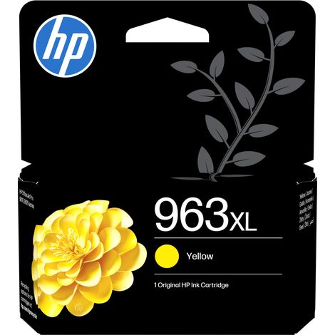 HP Cartuccia di inchiostro giallo originale 963XL ad alta capacità (1/5)