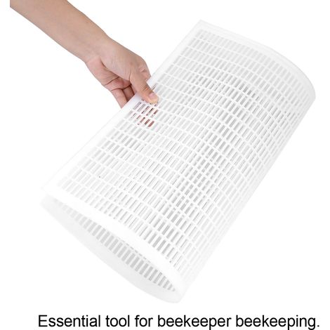 Grille excluse reine abeilles 10 cadres, filet piège en plastique, équipement apicole résistant, barrière anti-reine pour ruche. (1/5)