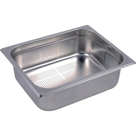 Bac Gastro Inox Perforé GN 1/2 - 100 mm - Gastro M