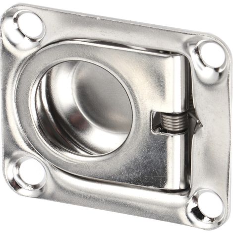 Lukengriff für Boote, hochfester Edelstahl 304, Yacht-Zugring, 44 x 38 mm / 1,7 x 1,5 Zoll (1/5)
