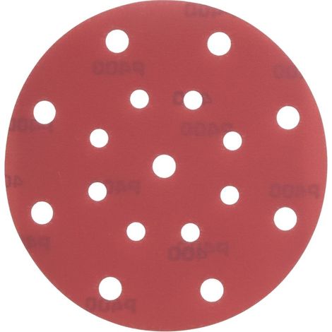 Disque abrasif - Radix - Pro - Velcro 150 mm - P400 - 17 trous (50 pcs)
