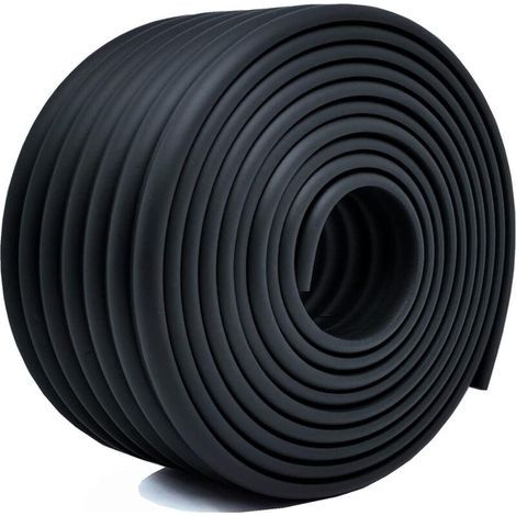 Kindersicherheitsmatte, Wandmatte, sicher und stoßdämpfend, geeignet für Schlafzimmer und Kinderzimmer - 2 Meter, schwarz. (1/5)