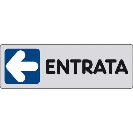 Etichetta Adesiva 150X50 Entrata (Sx) - 10 Pz
