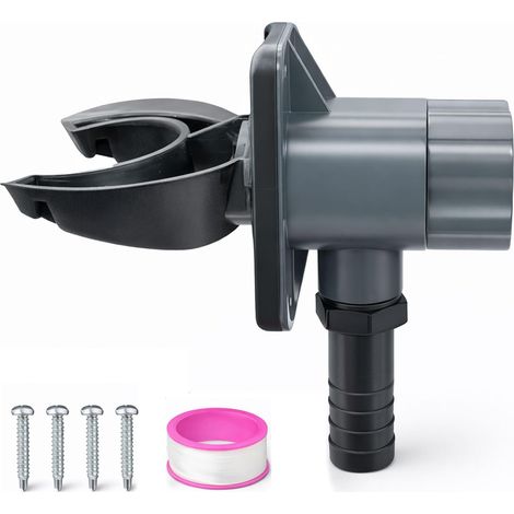 Collecteur d'eau de pluie 70-110 mm, collecteur d'eau de pluie pour surface de toit de 80 m² et citerne de pluie, collecteur d'eau de pluie robuste avec raccord universel (1/5)