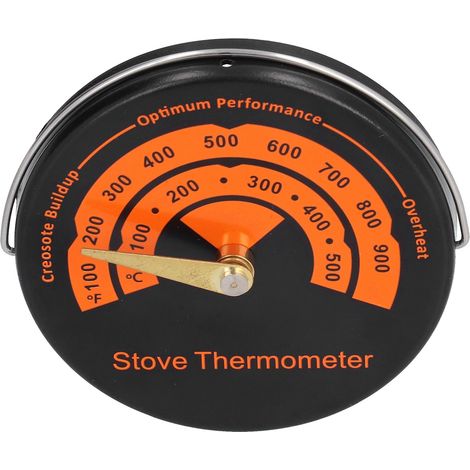 Thermomètre magnétique pour poêle à bois, indicateur de température pour four et cheminée (1/5)